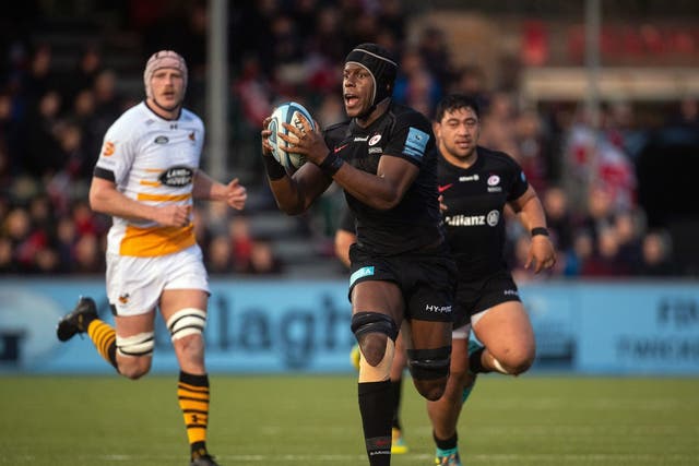 Maro Itoje will miss several weeks after chipping his patella bone in his right knee