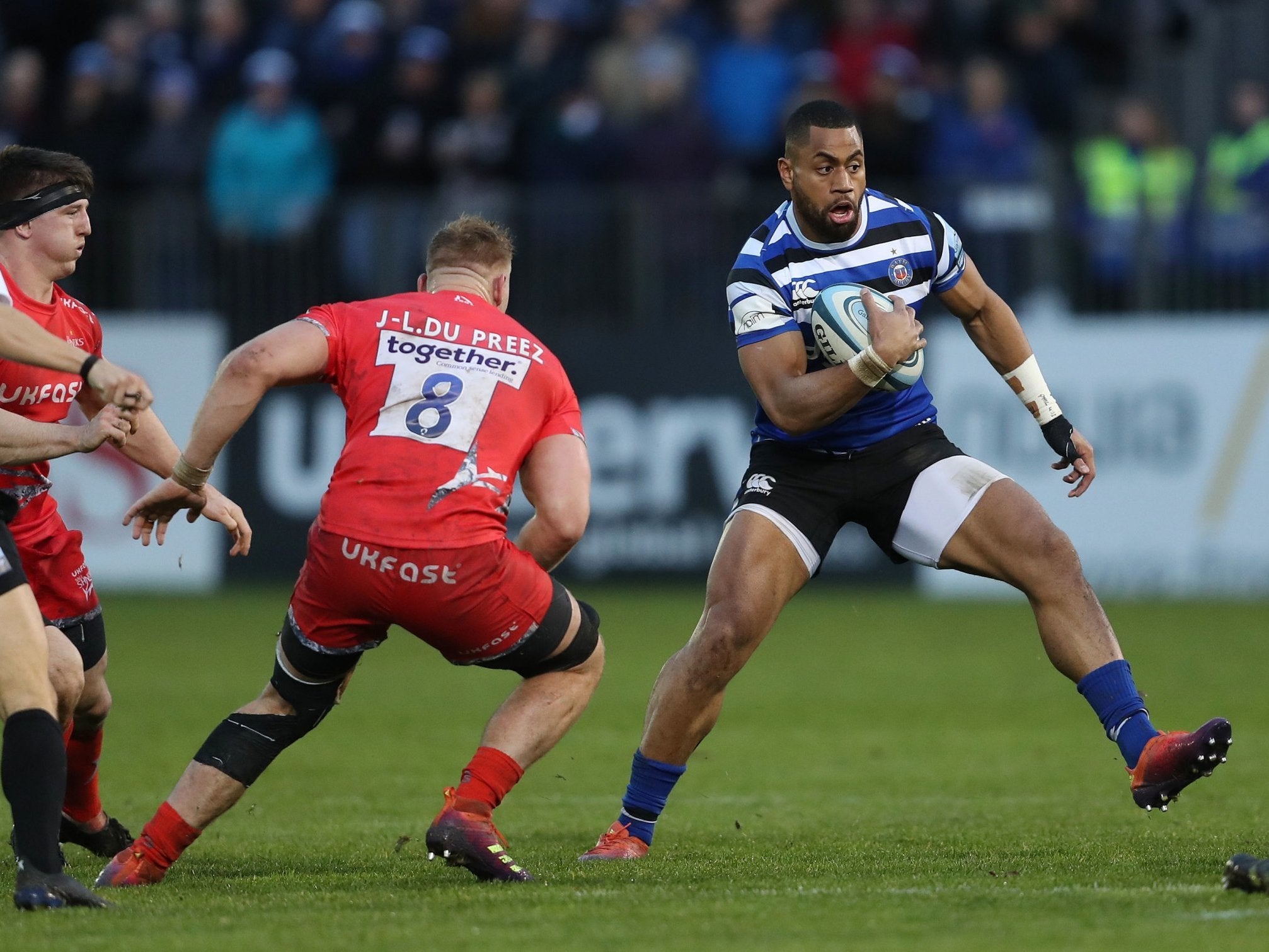 Joe Cokanasiga has been a shining light in a dark season so far