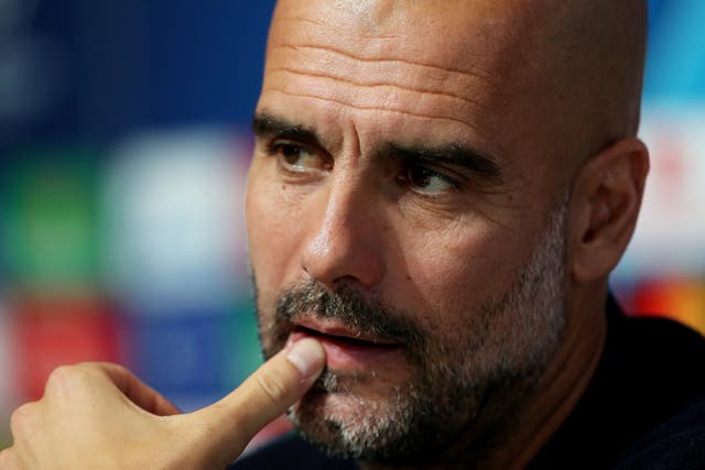 Pep Guardiola was speaking ahead of Manchester City's clash against Chelsea
