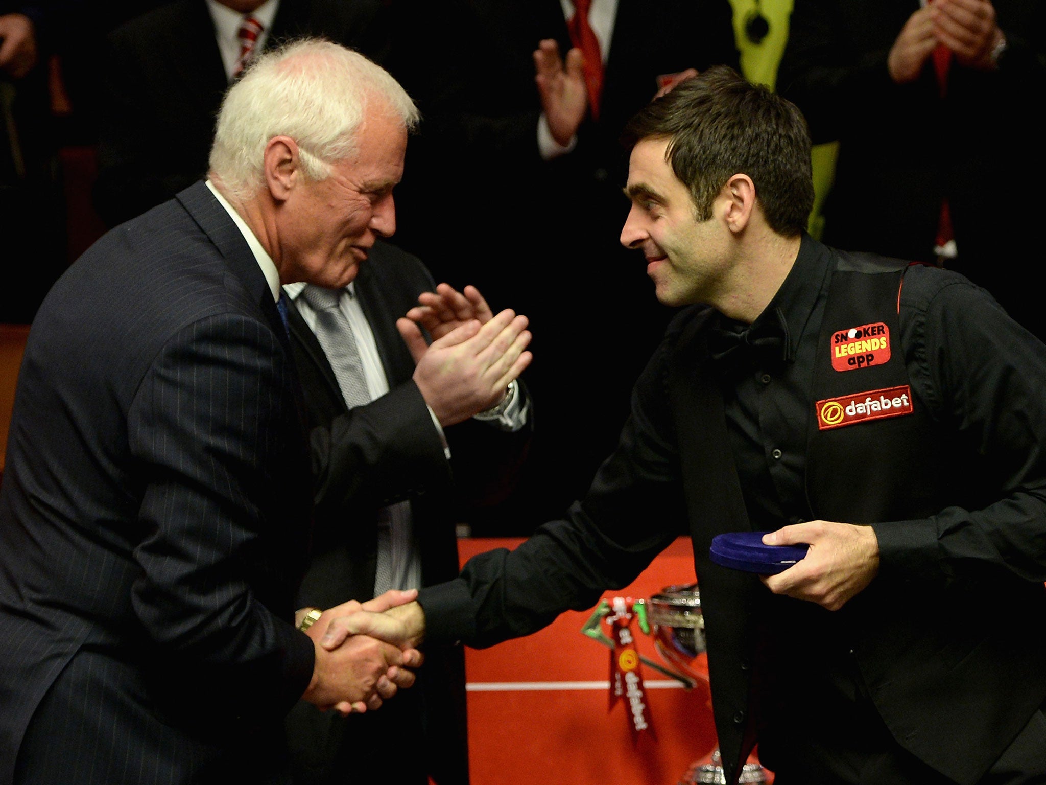 Hearn and O'Sullivan have a long history together in snooker