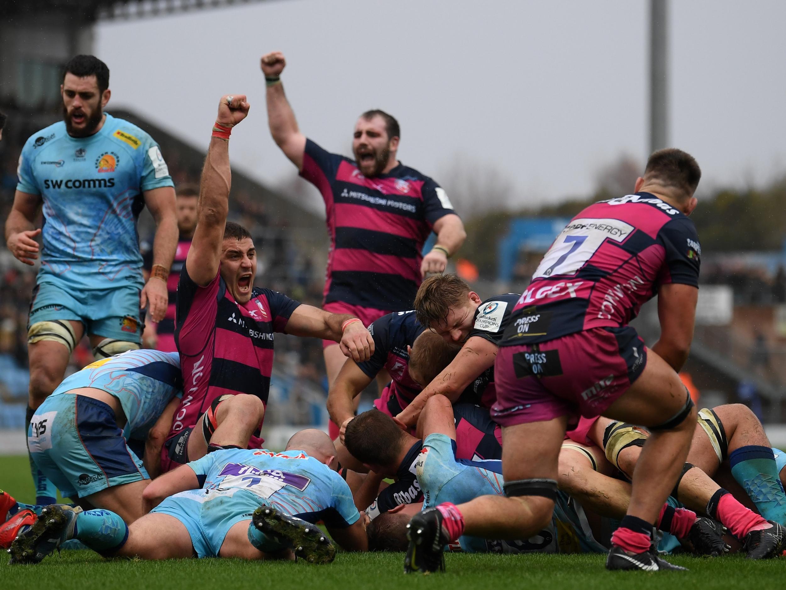 Gloucester were deserved winners as Exeter's European future hangs in the balance