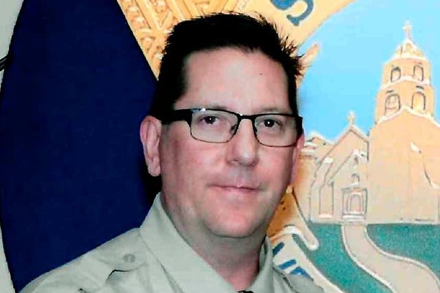 Sergeant Ron Helus, who was killed 7 November, 2018, in a deadly shooting at a country music bar in Thousand Oaks, California. Authorities say Helus was shot five times by a gunman who killed 11 others, but struck fatally by a bullet fired by a highway patrolman.
