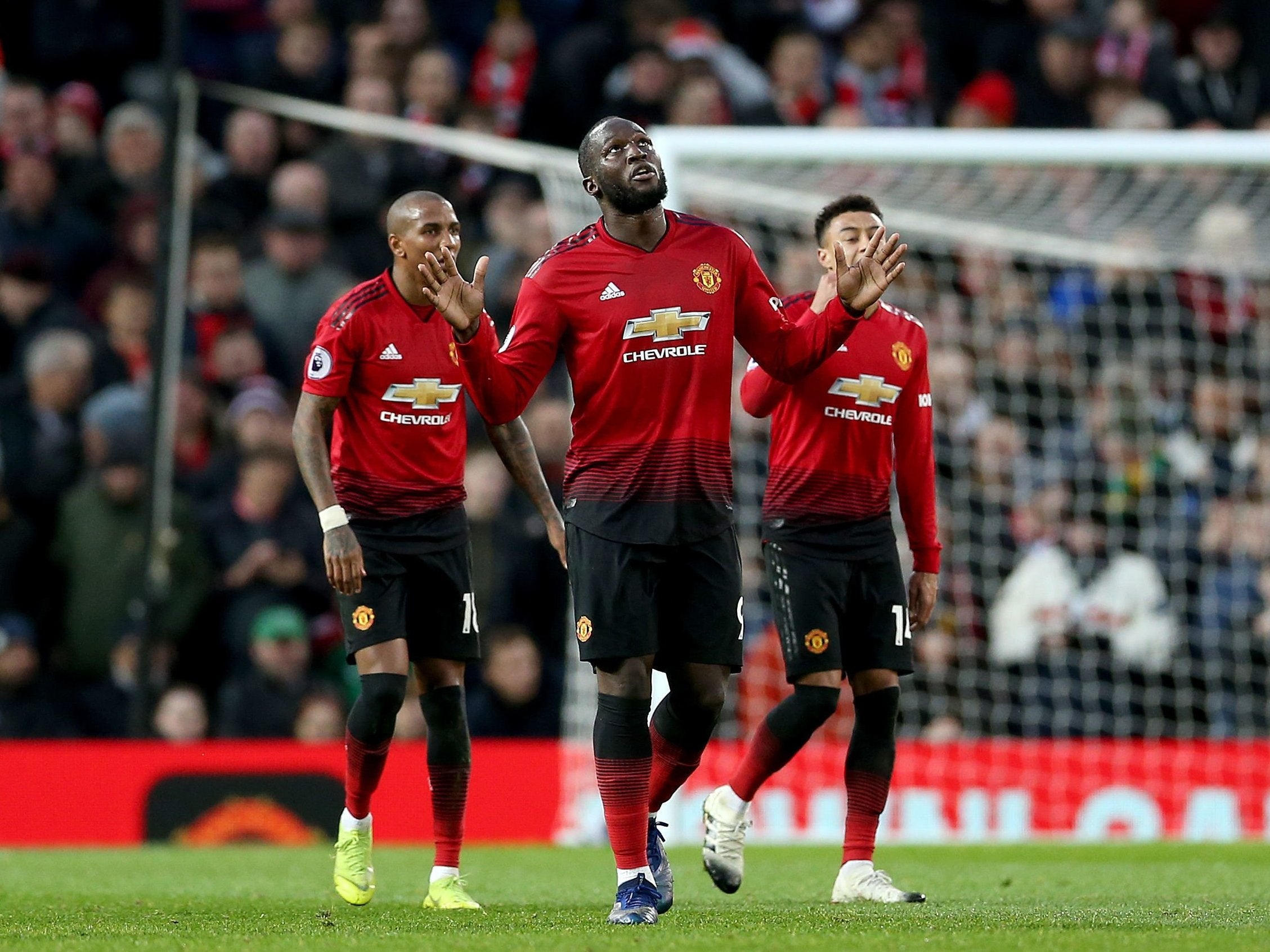 Romelu Lukaku gave Manchester United breathing space over Fulham with the third goal