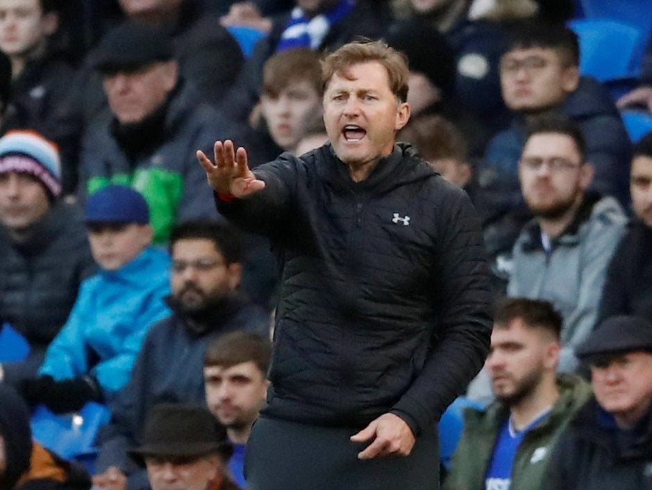 Ralph Hasenhuttl tasted defeat in his first game in charge of Southampton