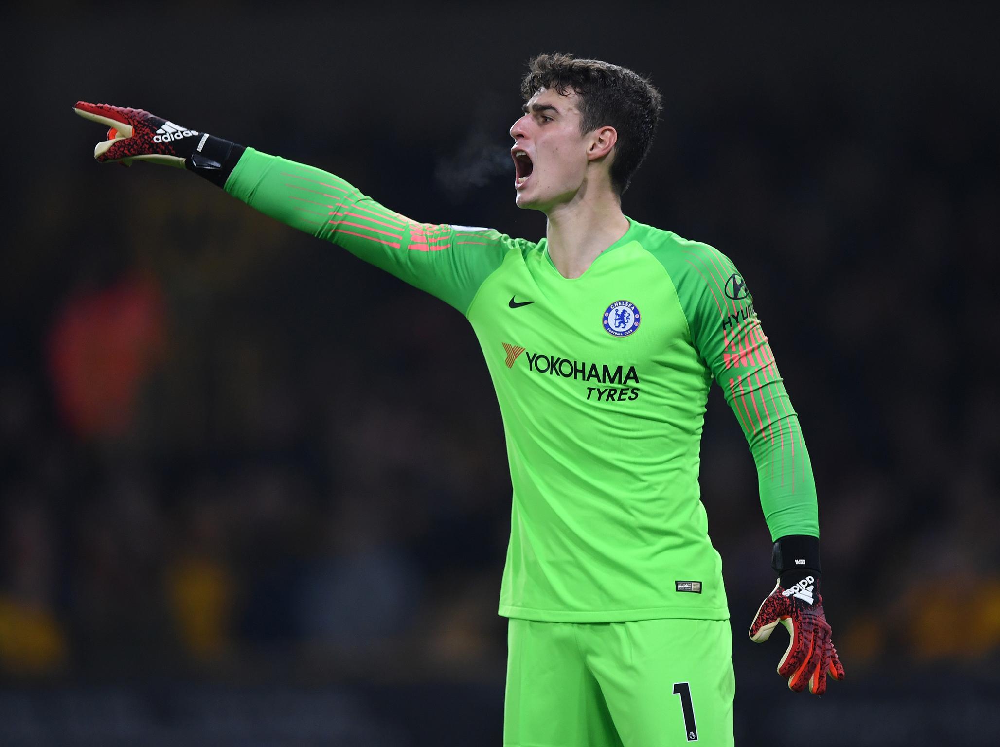 Kepa has been in impressive form for Chelsea