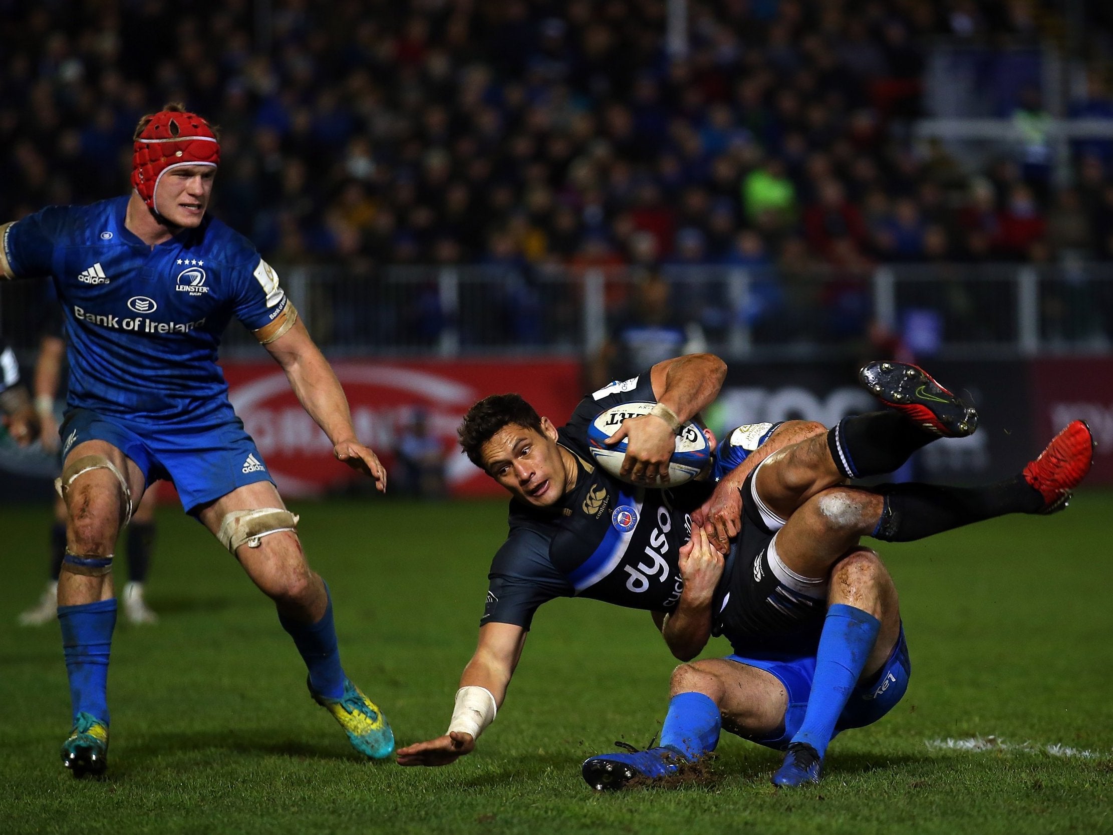 Bath produced one of their best performances of the season but it was not enough to stop Leinster