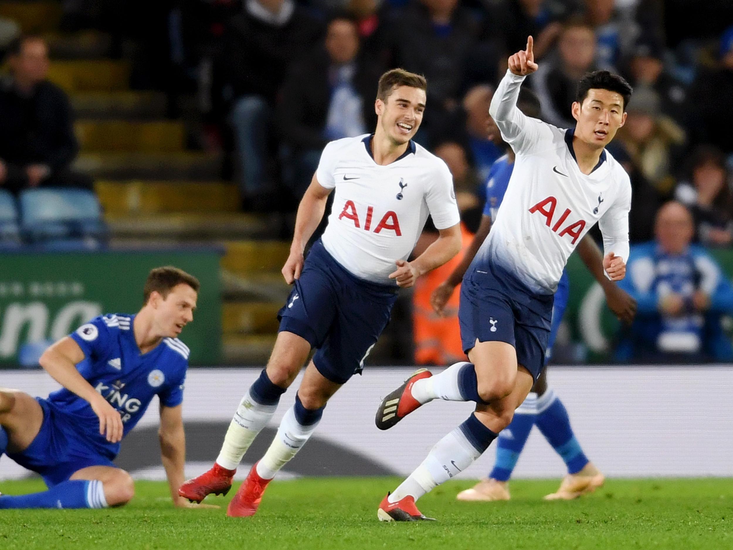 Leicester Vs Tottenham Live Dele Alli And Son Heung Min Strike In Comfortable Win For Spurs The Independent The Independent