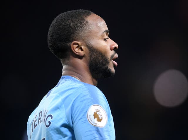 Raheem Sterling appeared to be the victim of racist abuse on Saturday