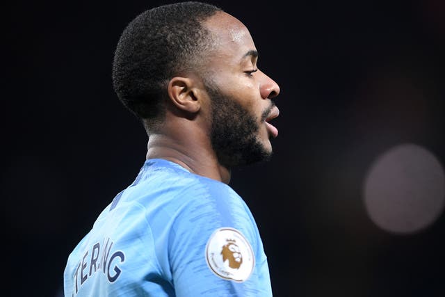 Raheem Sterling appeared to be the victim of racist abuse on Saturday