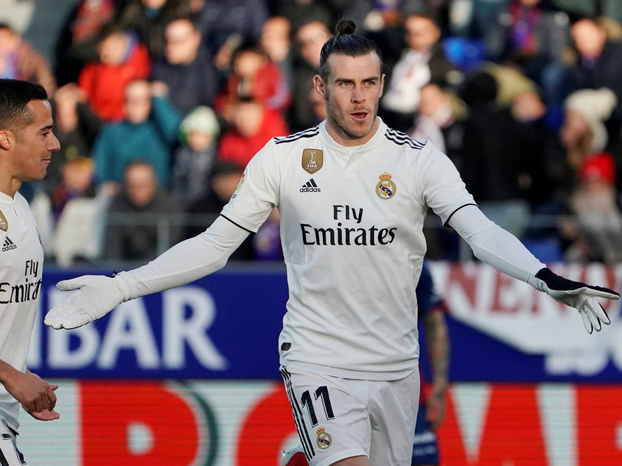 Gareth Bale breaks goal drought as Real Madrid see off Huesca | The Independent | Independent