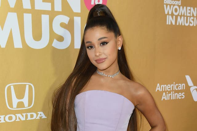 Ariana Grande attends Billboard's 13th Annual Women In Music event on 6 December 2018