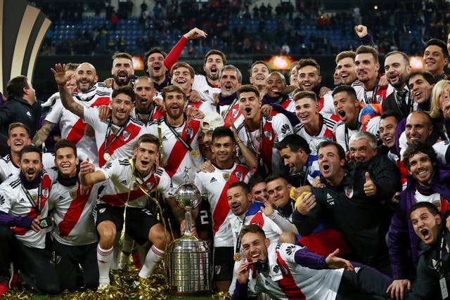 River Plater were crowned the champions of South America with victory over Boca Juniors