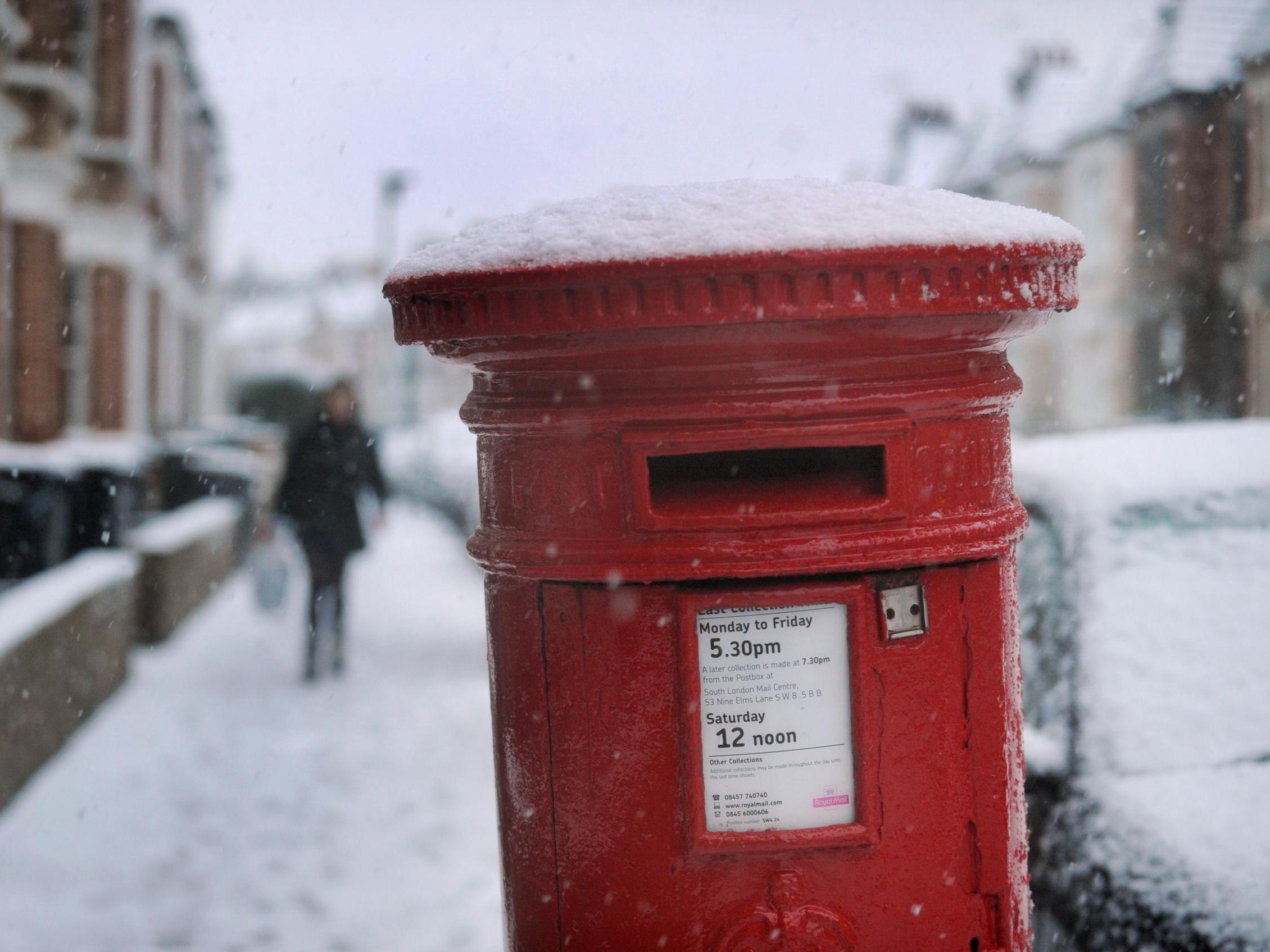Time is fast running out to send your festive post