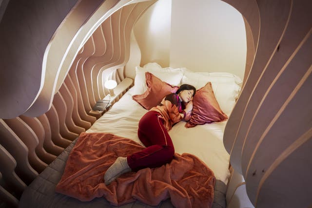 The Zed Rooms aim to help mute the brain's 'red alert' status when sleeping in a new place