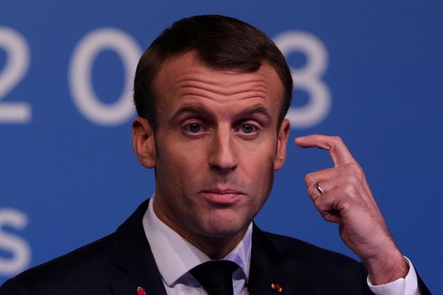 Emmanuel Macron has recently kept a low profile