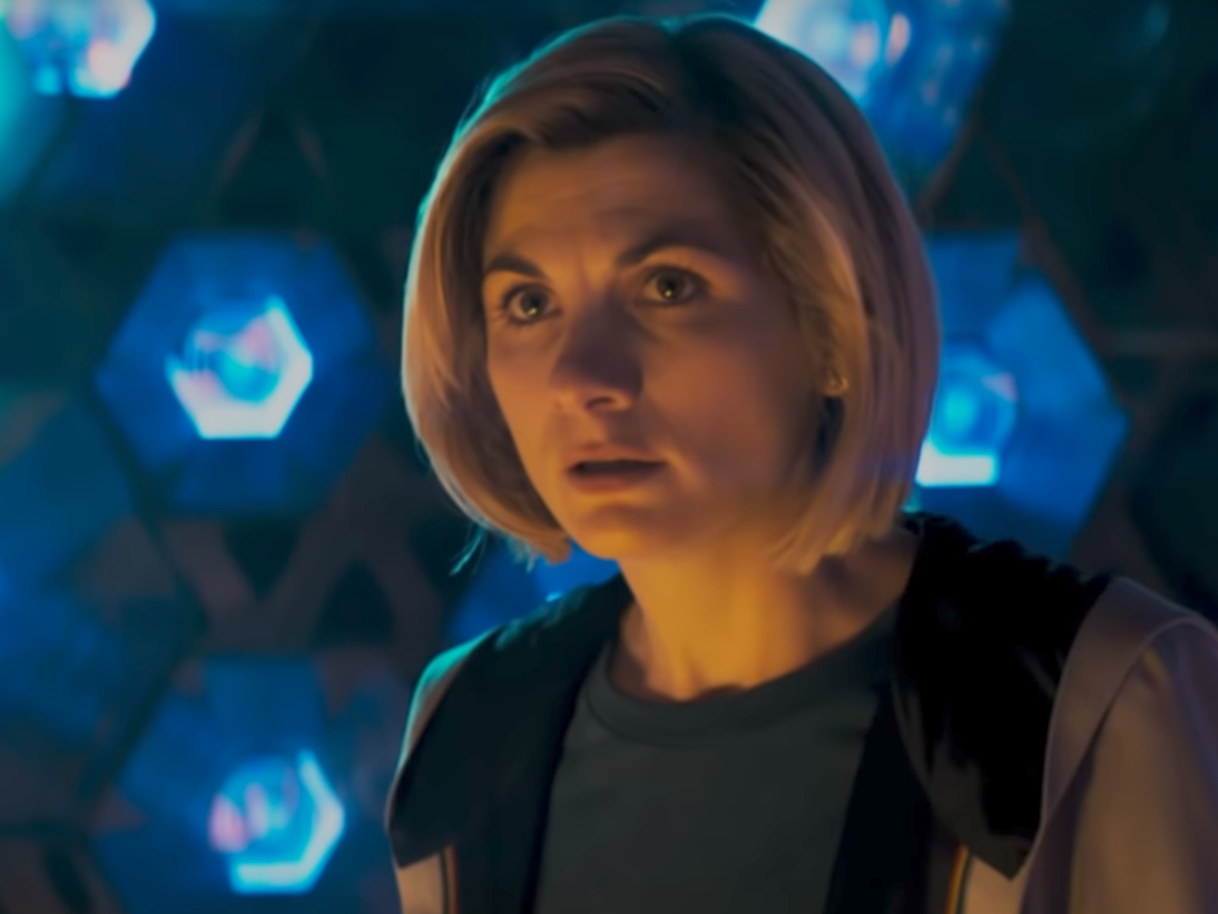 Jodie Whittaker in the Doctor Who on New Year's Day special