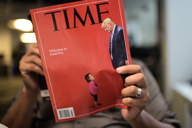 Donald Trump was named 'Time' magazine's Person of the Year in 2016 and has featured on several covers