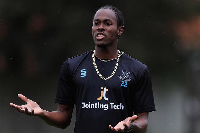 Jofra Archer has been left behind on this occasion