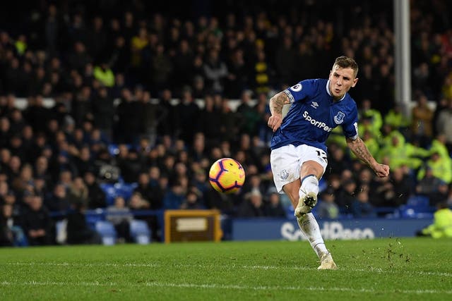 Lucas Digne denied Watford with almost the last kick of the match