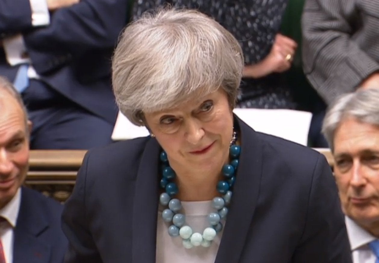 Theresa May has admitted her deal would not pass parliament and has gone to seek concessions (Parliament TV. )