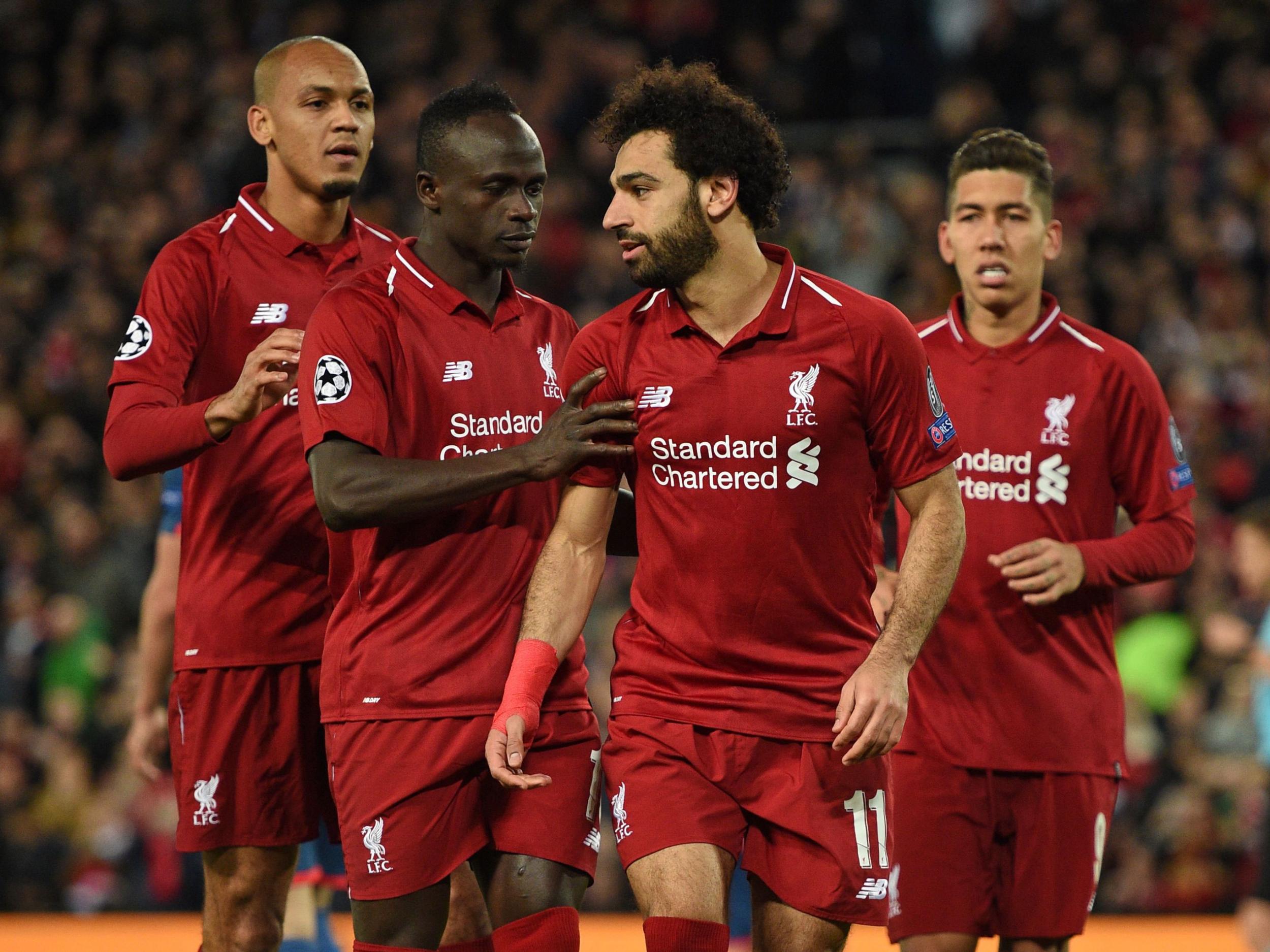 Liverpool have won two and lost three of their Champions League group games