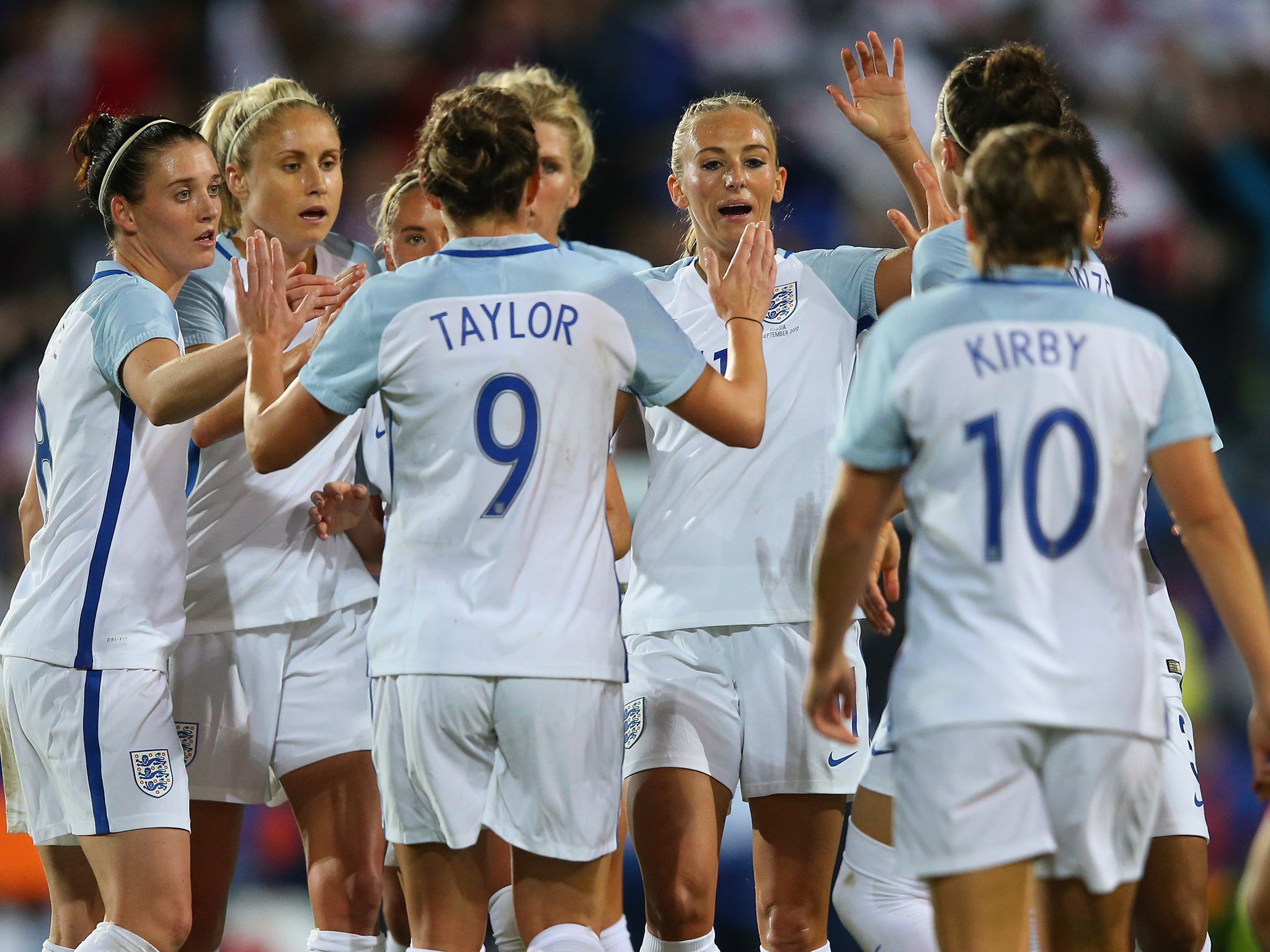 England dropped just two points in their qualifying campaign, winning seven and drawn one of their games