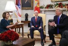 Trump’s ‘manhood’ questioned by Pelosi after wild White House meeting