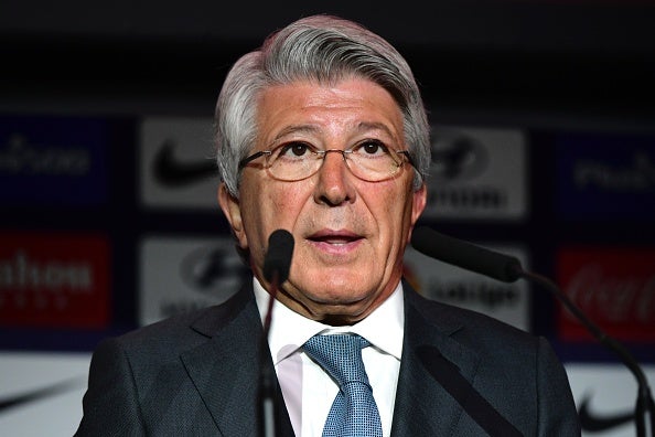 Enrique Cerezo made the comments ahead of Atletico's Champions League tie against Club Brugge