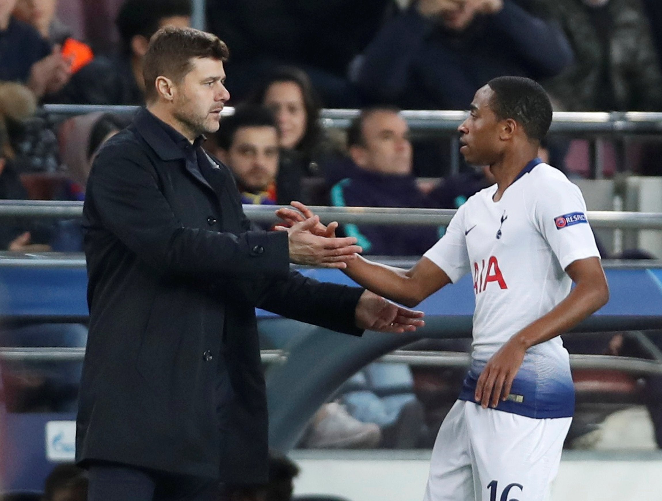 Pochettino's greatest show of faith at the Nou Camp was in youngster Kyle Walker-Peters