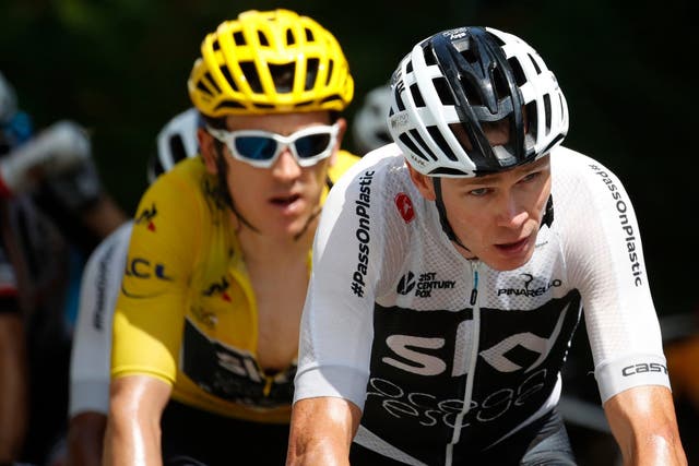 Chris Froome and Geraint Thomas will be affected by Sky's withdrawal from cycling