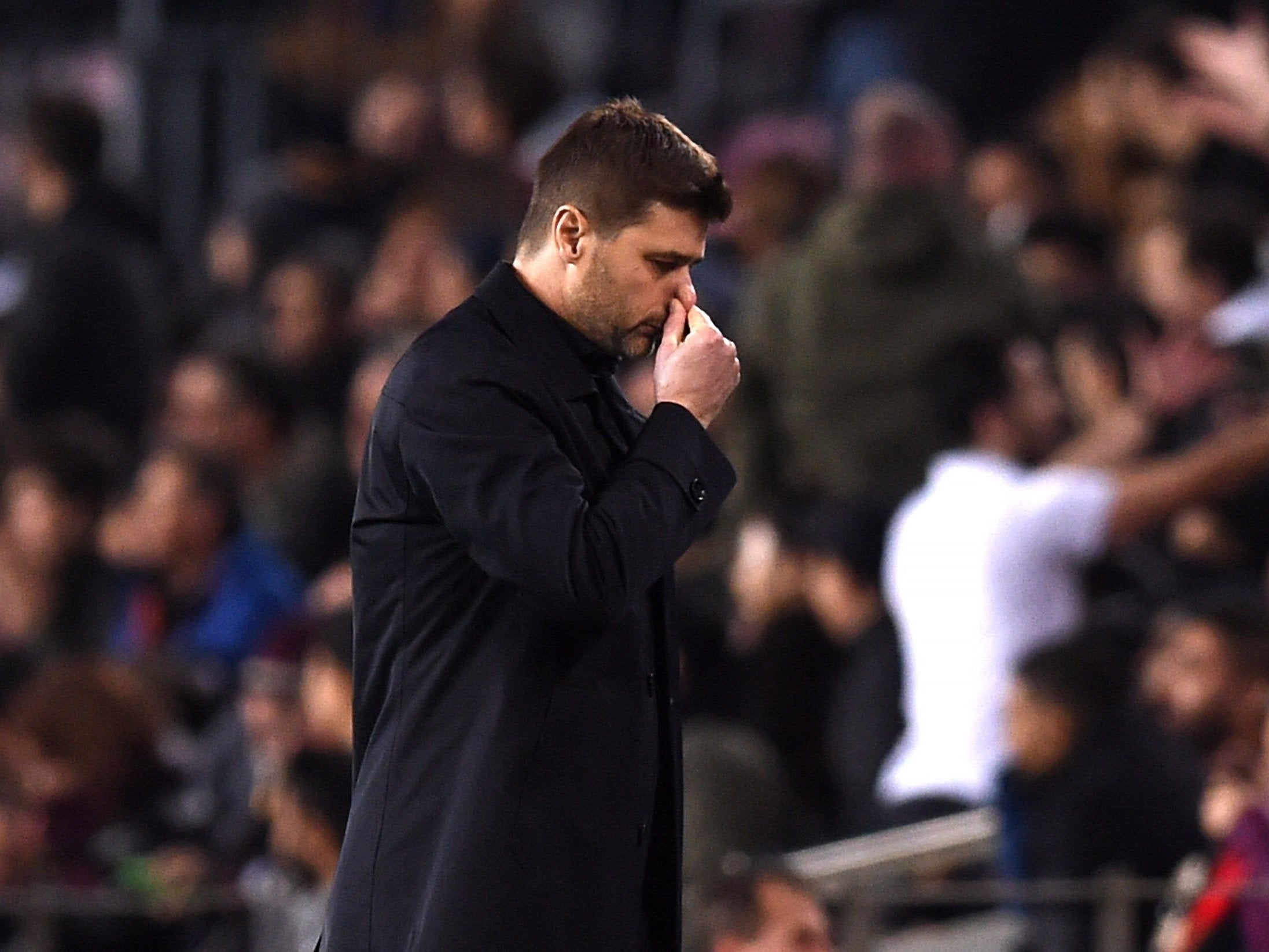 Mauricio Pochettino was a relieved man as Tottenham reached the Champions League last 16