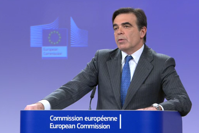 European Commission spokesperson Margaritis Schinas