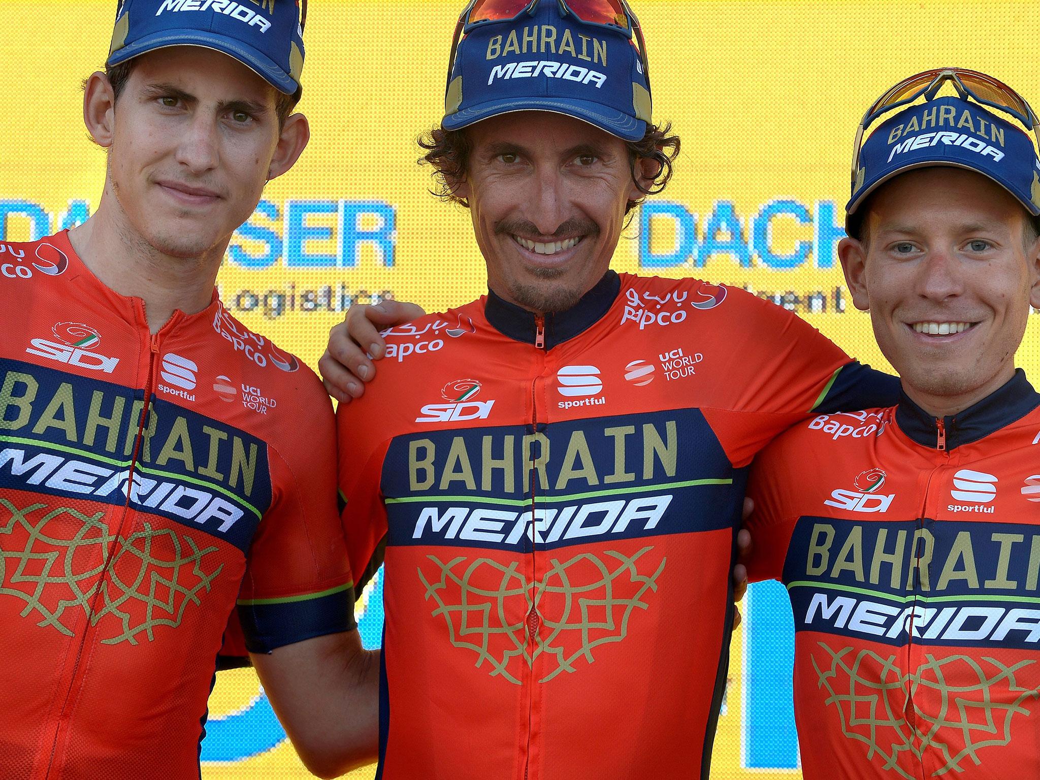 McLaren have entered a partnership with cycling team Bahrain Merida