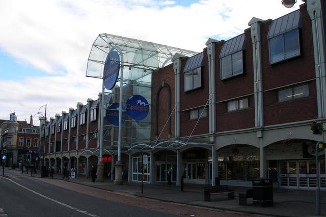 Castlegate Shopping Centre in Stockton-upon-tees