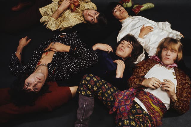 The Stones in 1968 (clockwise from top left): Charlie Watts, Bill Wyman, Brian Jones, Mick Jagger and Keith Richards