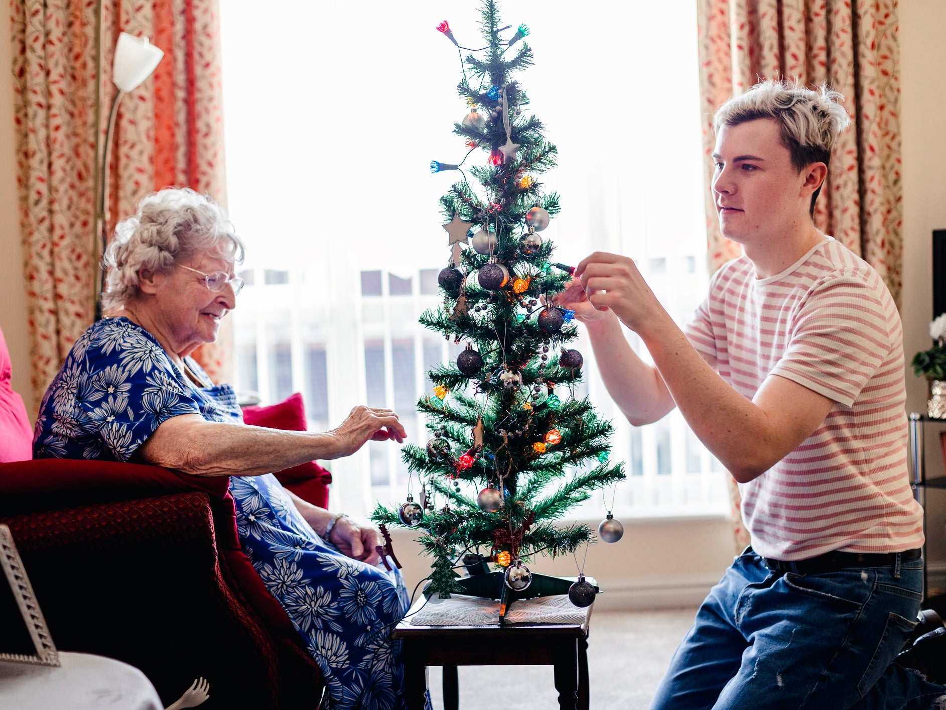 There are multiple ways of helping people who are experiencing loneliness throughout the year