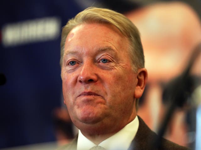Frank Warren is confident he is staging the better card