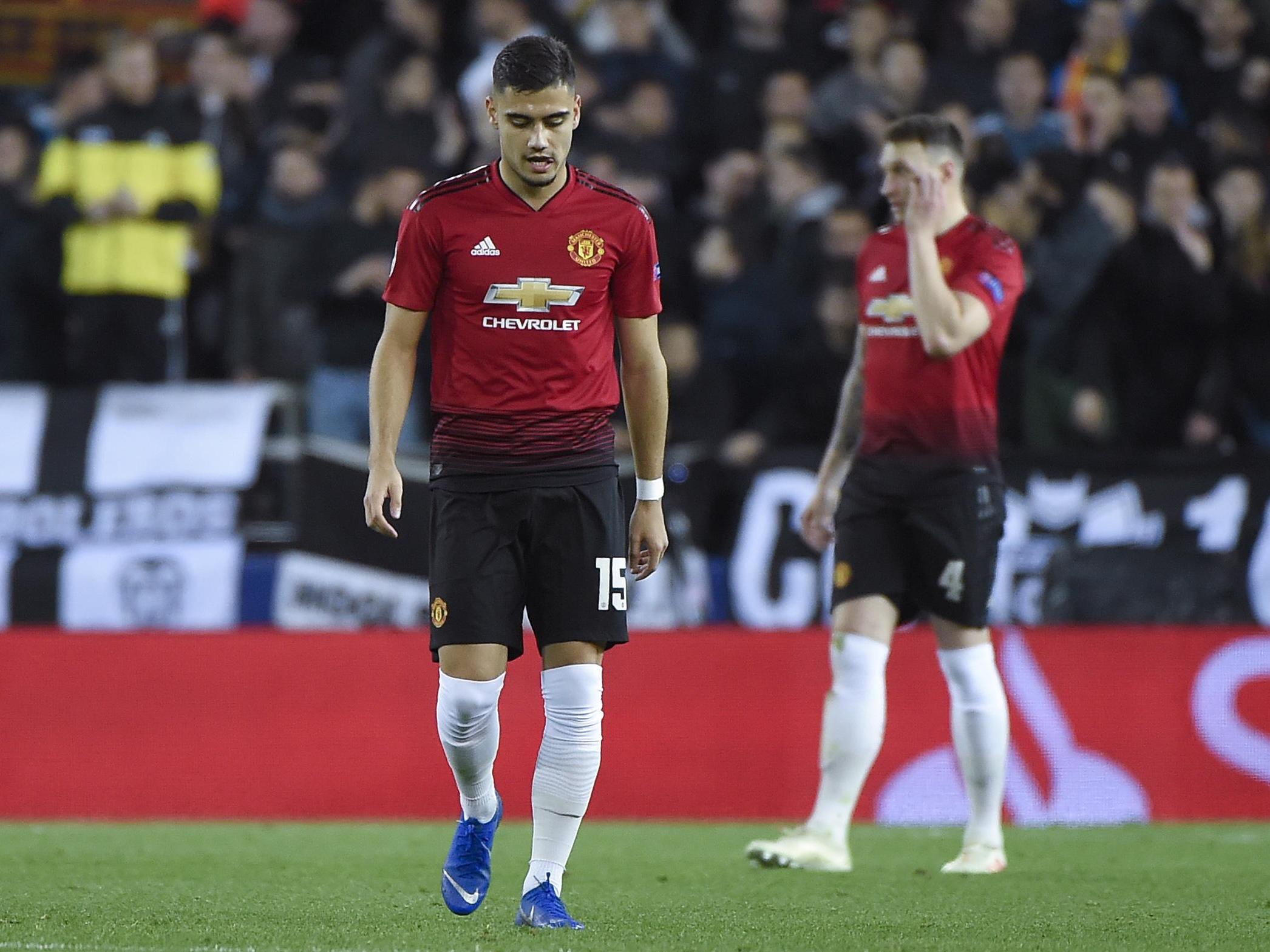 This was a night for Manchester United to forget