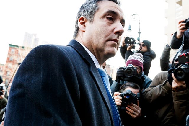 Michael Cohen has repeatedly hit out at Donald Trump