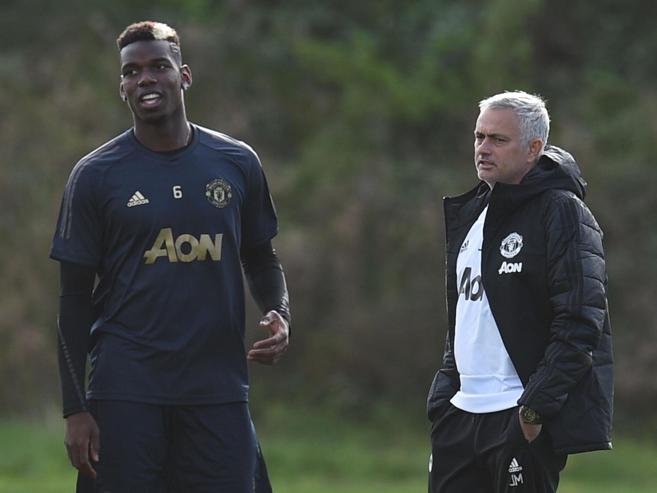 Pogba and Mourinho continue to not see eye to eye