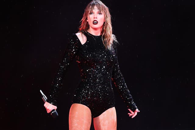 Taylor Swift performs at ANZ Stadium on 2 November, 2018 in Sydney, Australia.