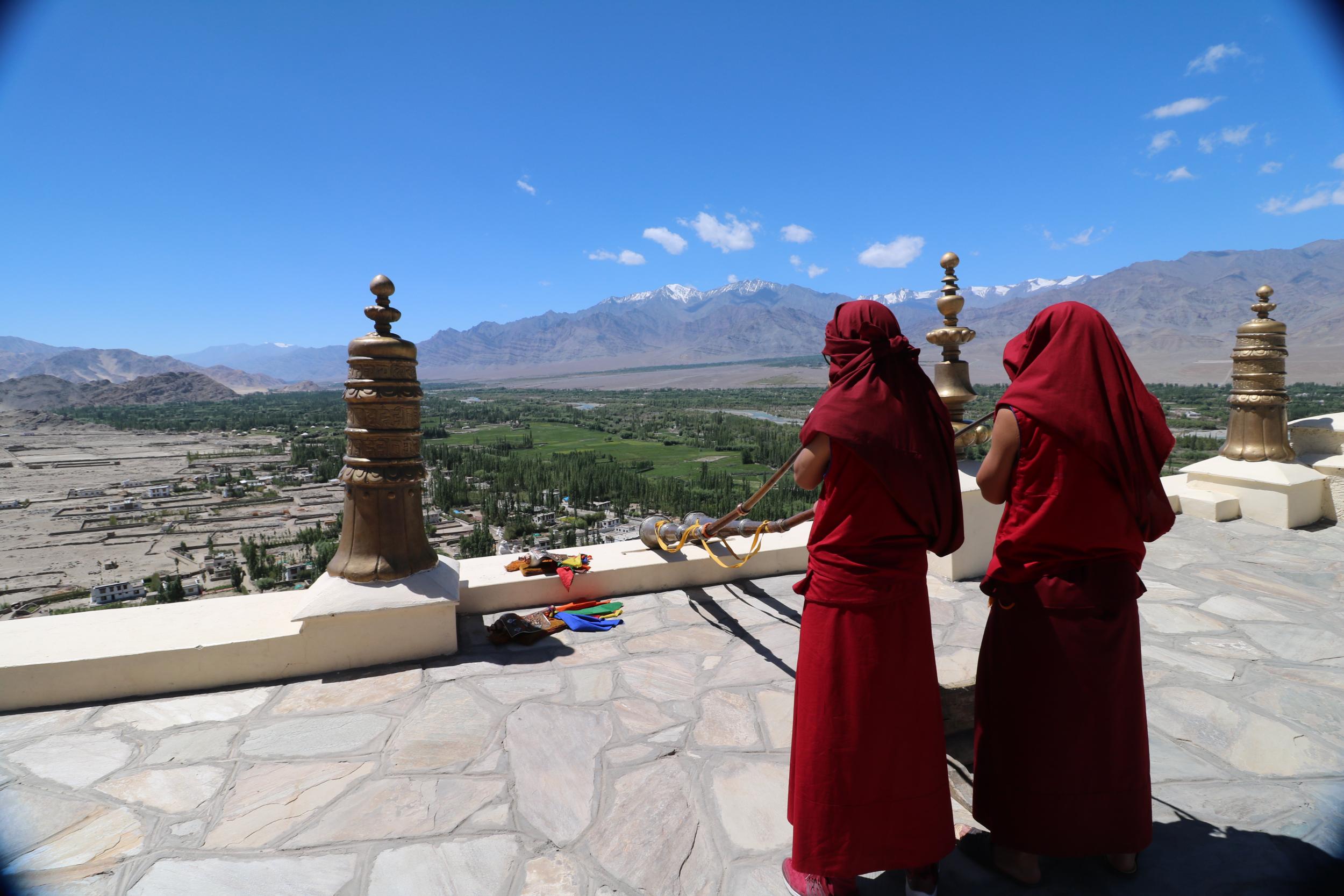 Ladakh is predominantly Buddhist