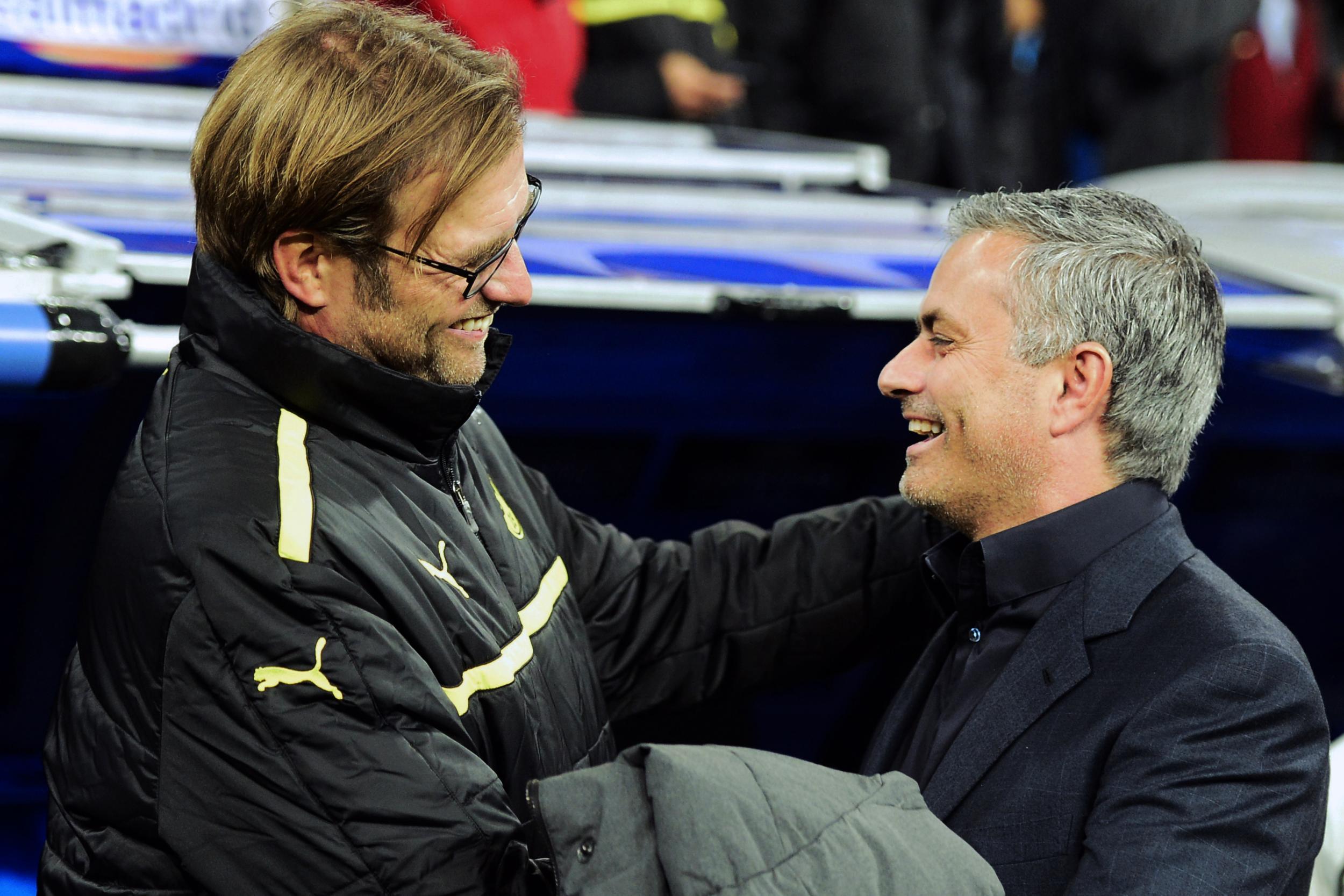 Jose Mourinho and Jurgen Klopp have plenty of history