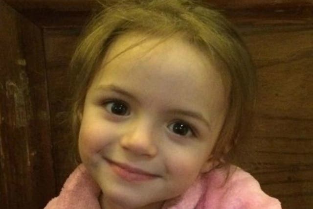 Amelia Harris, four, who died at her home in South Wales in June