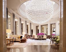 Is this the £24,000-a-night hotel where the Trump family is staying?