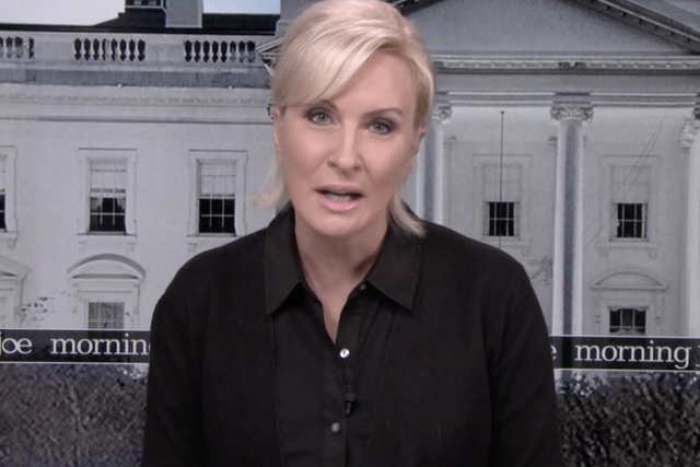 Mika Brzezinski apologised during Friday's broadcast of Morning Joe for using a homophobic slur during a previous segment.