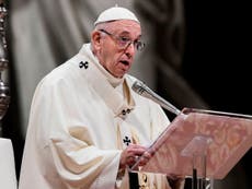 Pope Francis says feminism is 'machismo with a skirt'