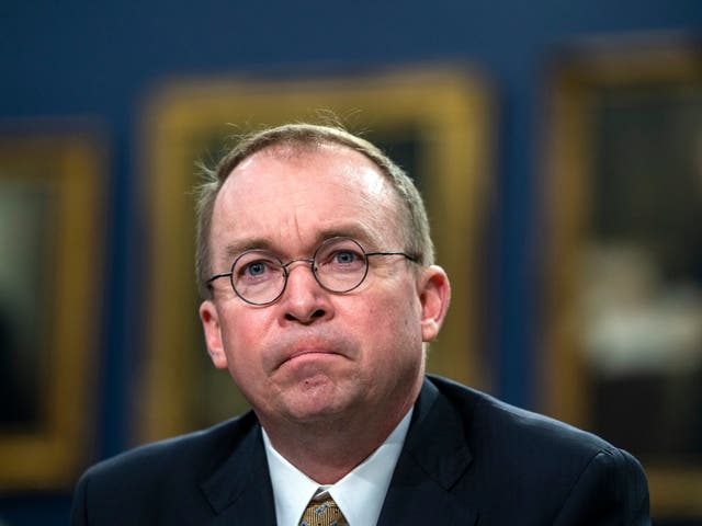 Mick Mulvaney has been appointed as Donald Trump's new chief of staff