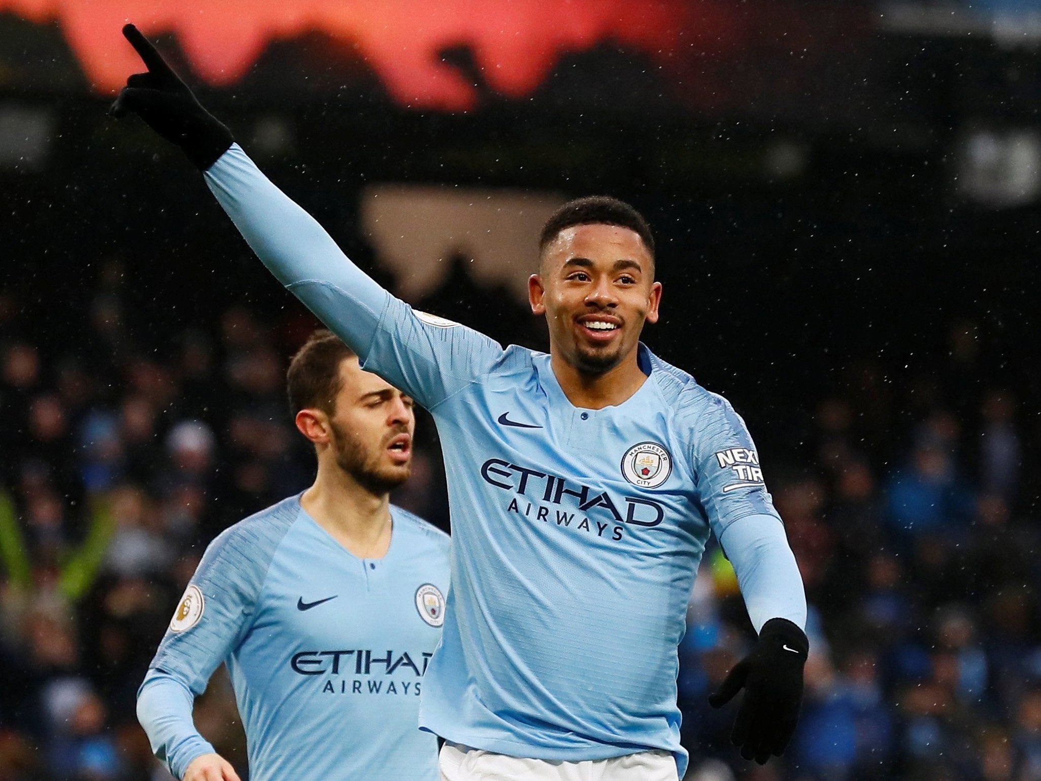 City weathered an early Everton storm to take the lead