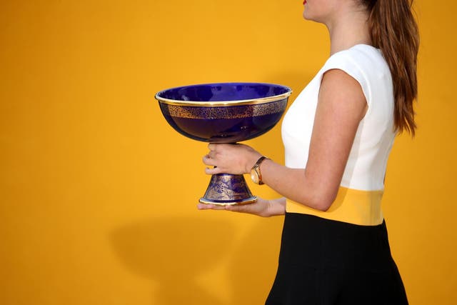 The trophy of the Tour de France